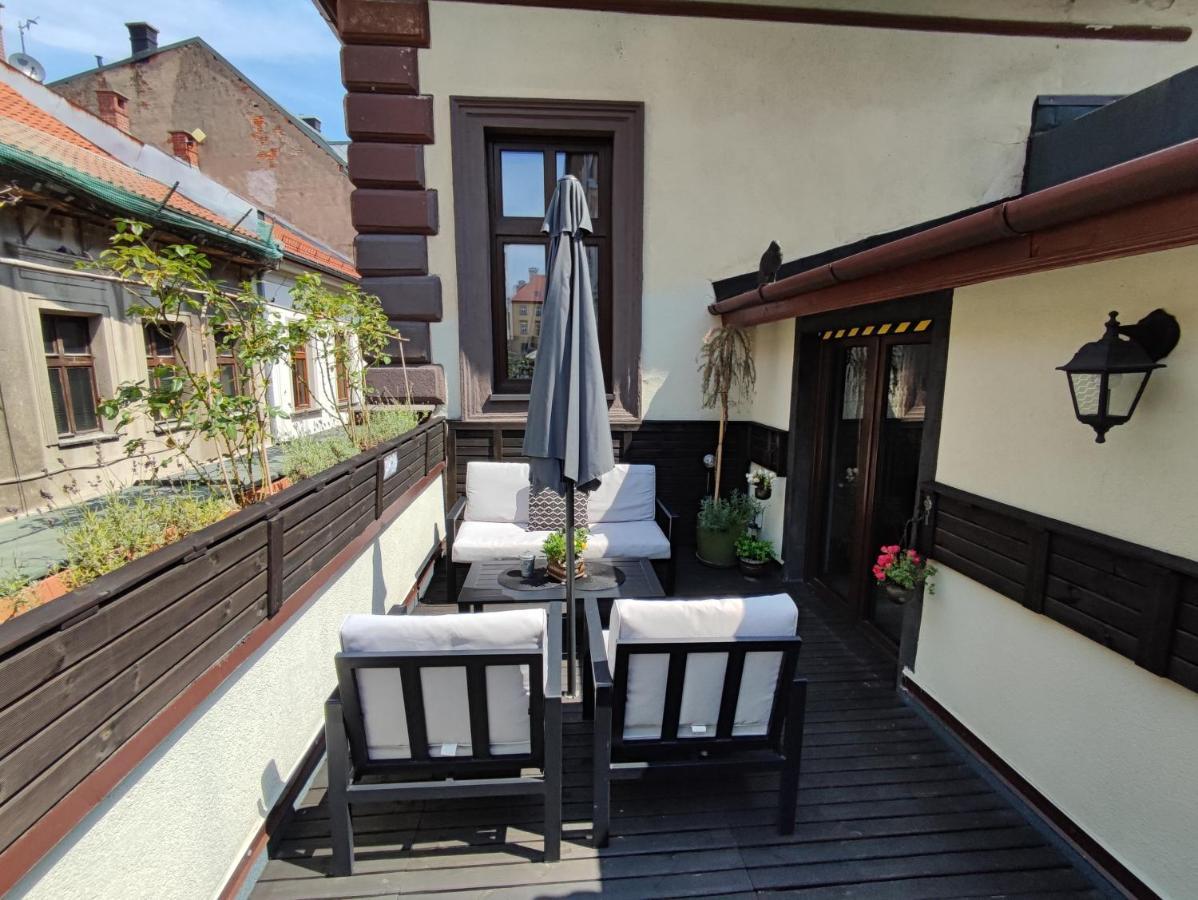 Apartament Podcienie Z Tarasem Bielsko-Biala Old Town 外观 照片